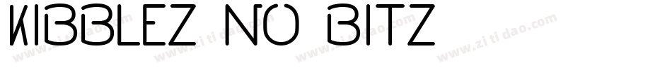 kibblez no bitz字体转换